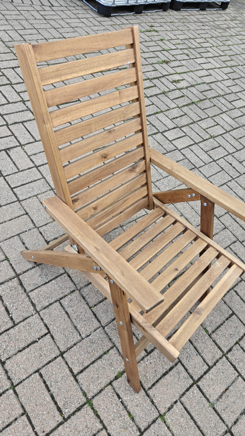 Wooden Reclining Adirondack Chair - photo 4