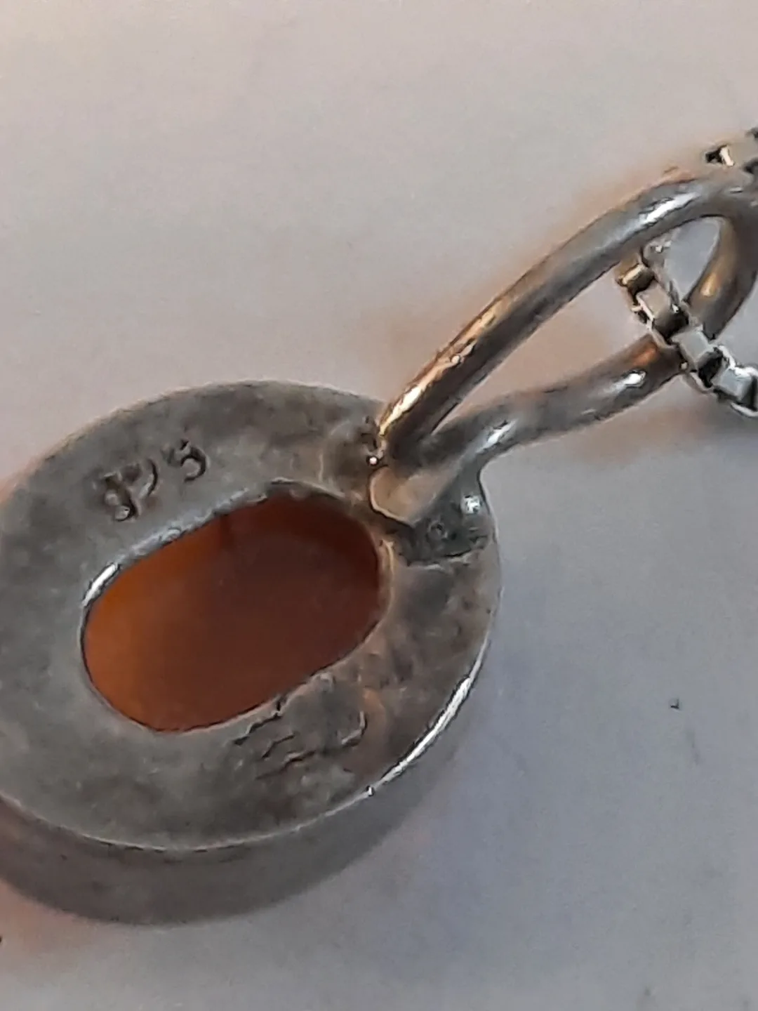 Amber925 Pendant with 925 silver chain image indicator(5)