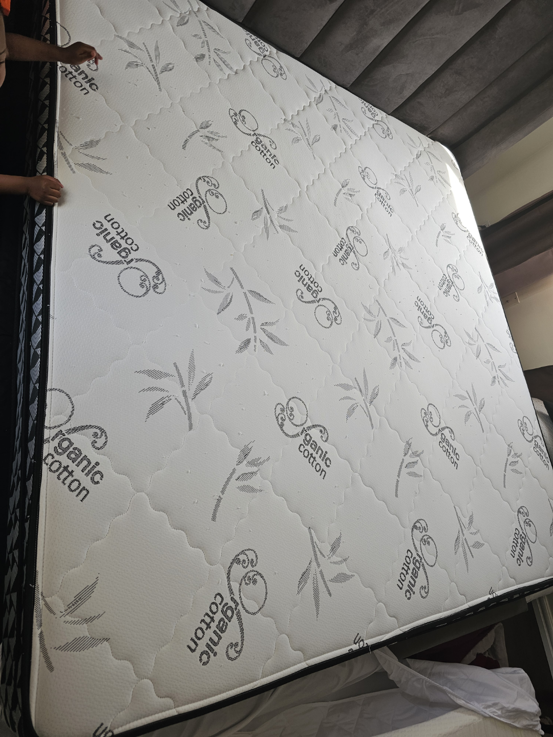 king size spring Organic Cotton Mattress - photo 2