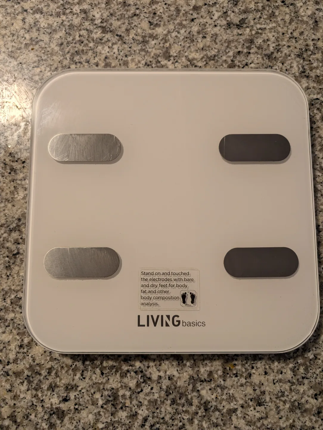 LIVINGbasics Bluetooth Smart Body Fat Scale thumbnail