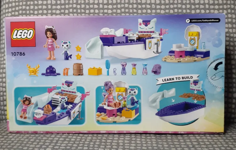 LEGO Gabby's Dollhouse Gabby & MerCat's Ship & Spa 10786 image indicator(2)