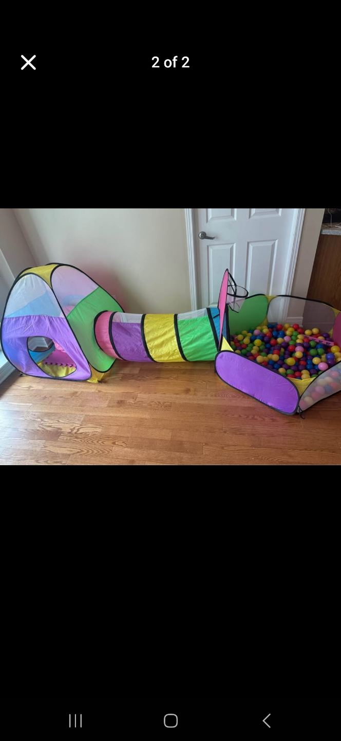 Kids Play Tunnel and Ball Pit - photo 2
