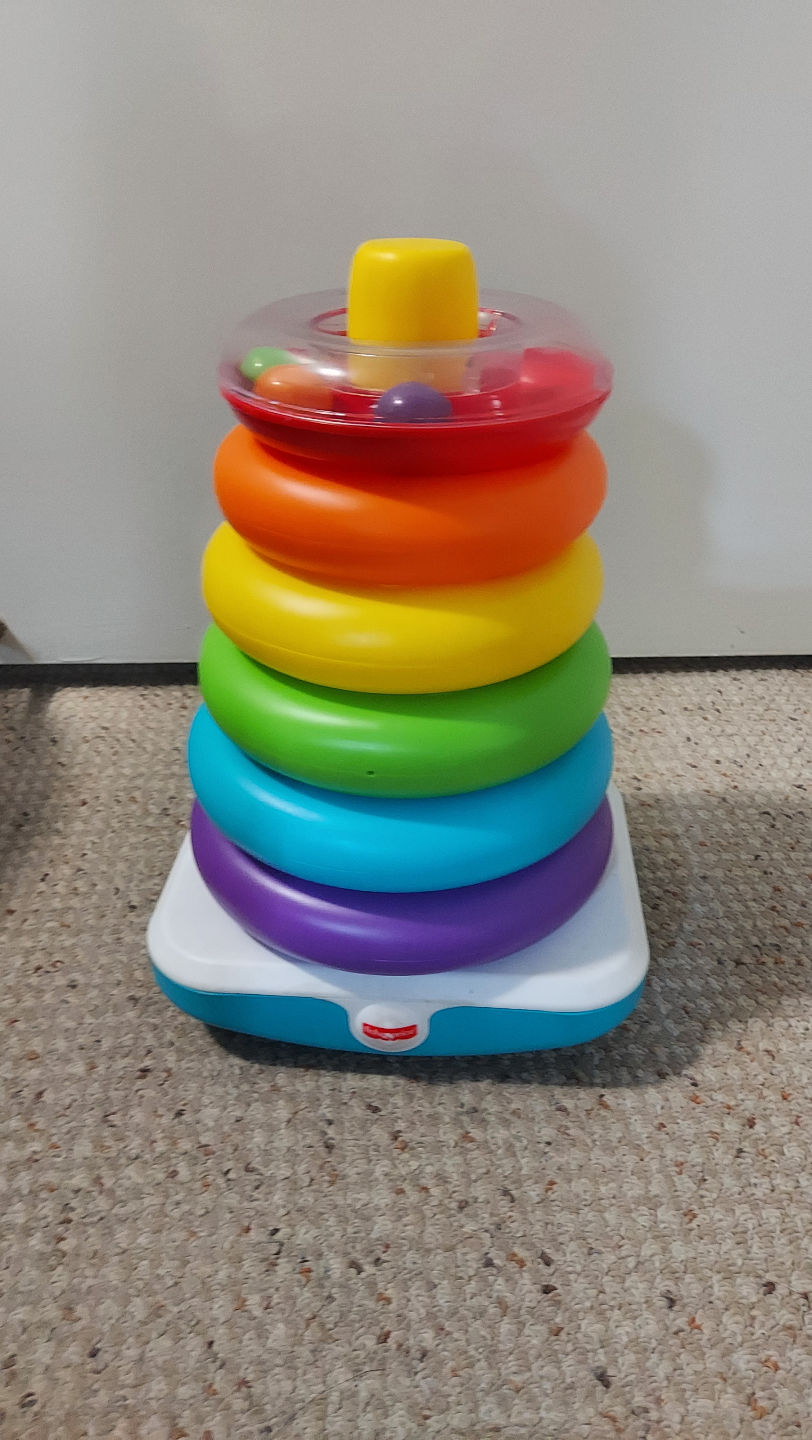 fisher-price Stacking toy with colourful rings