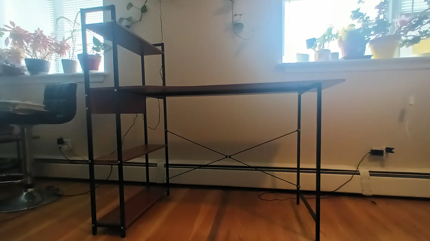 Computer Desk with Bookshelf image indicator(5)