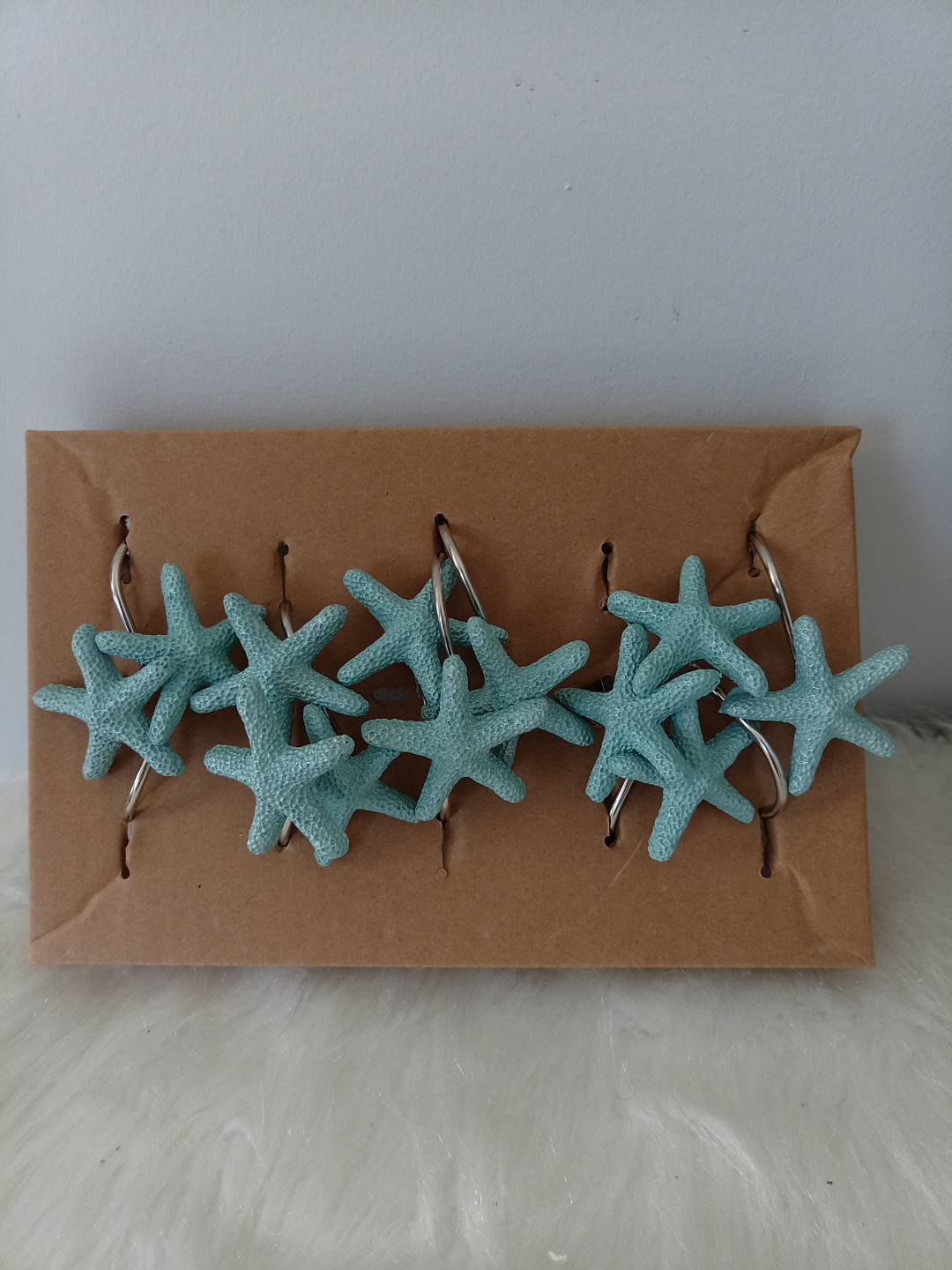 Sea Star Shower Curtain Hooks