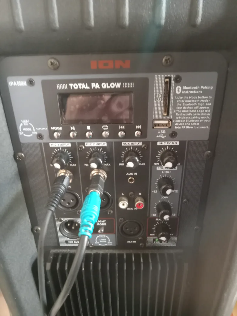 ION Total PA Glow Bluetooth PA Speaker