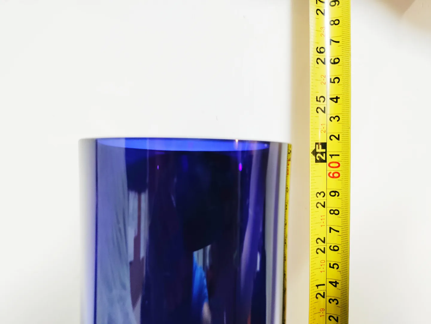 Large Cobalt Blue Glass Vase image indicator(2)