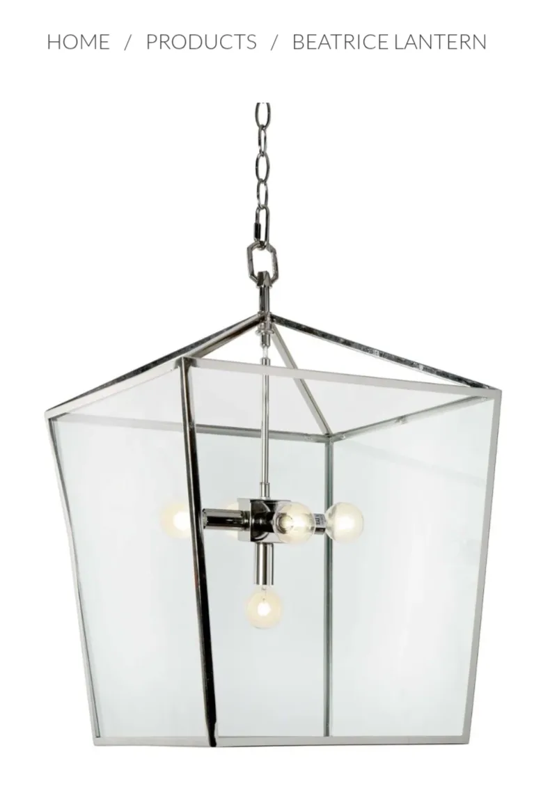 Rainsford Beatrice Lantern ceiling light fixture image indicator(2)