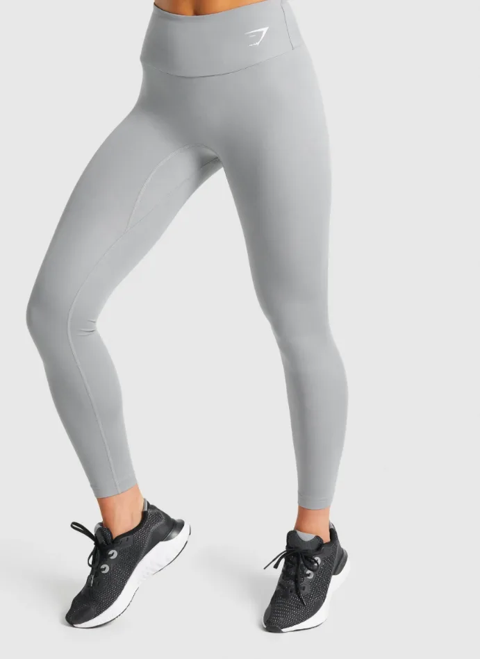 Gymshark Training Leggings - Light Grey thumbnail