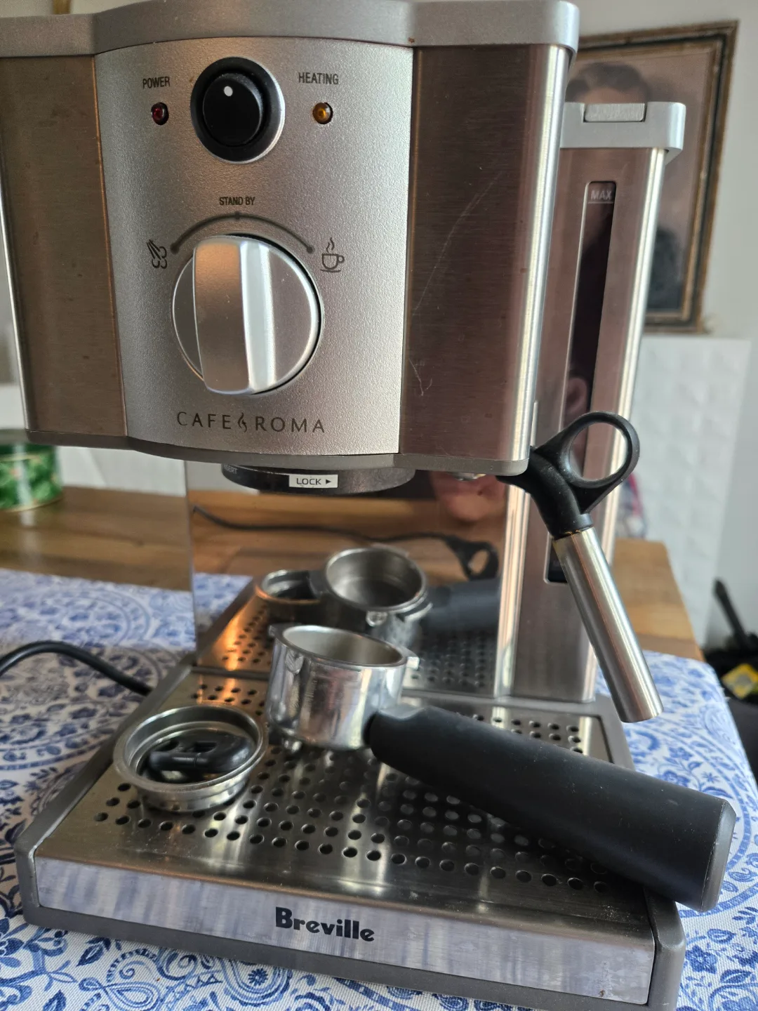 Breville Cafe Roma Espresso Machine thumbnail