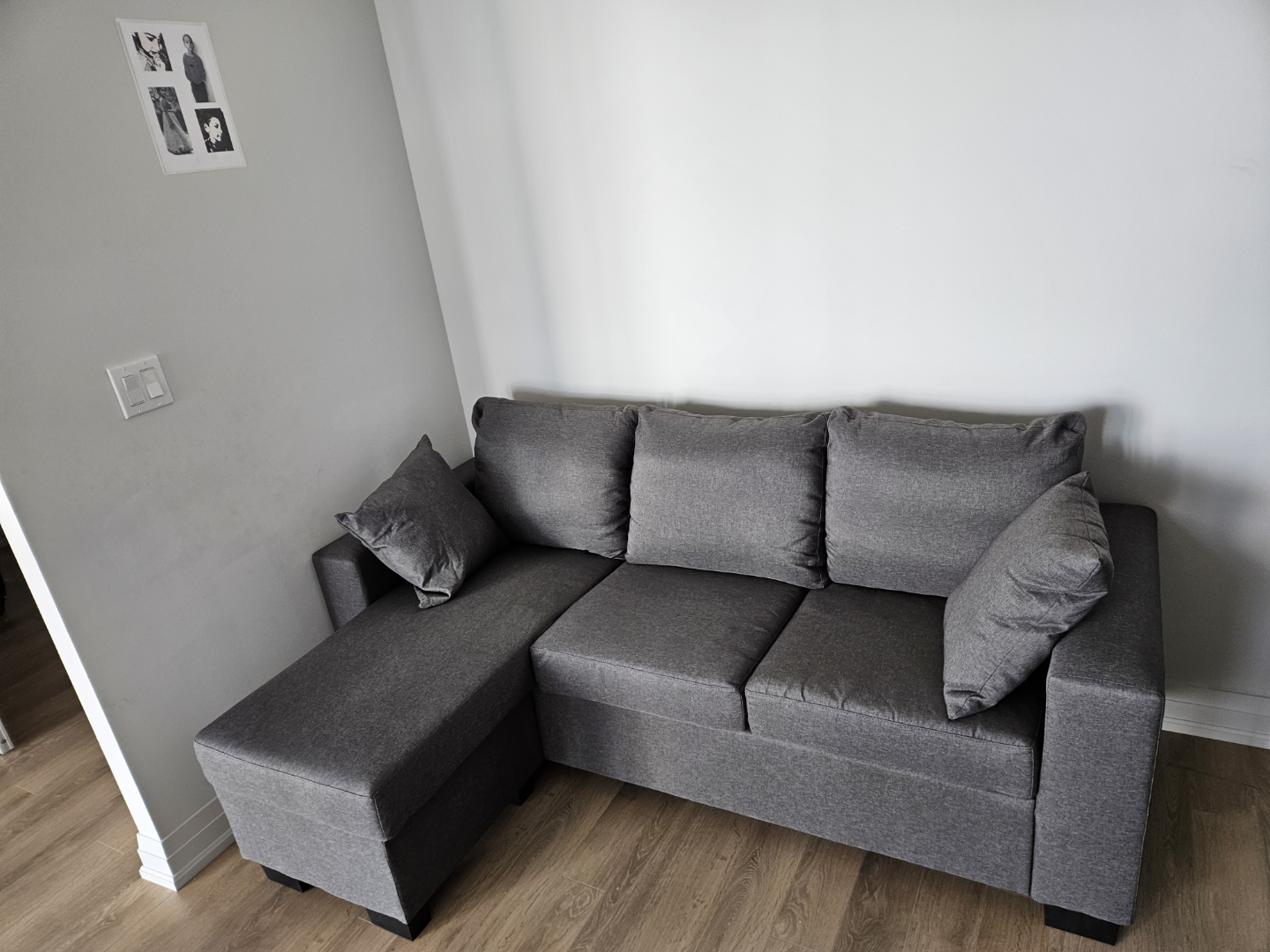 Grey Sectional Sofa