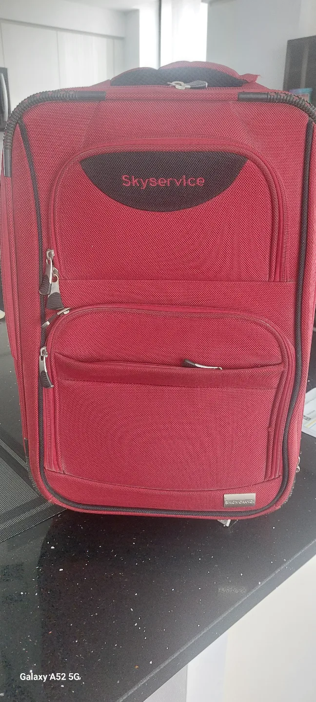 SkyService Red Carry-On Suitcase thumbnail