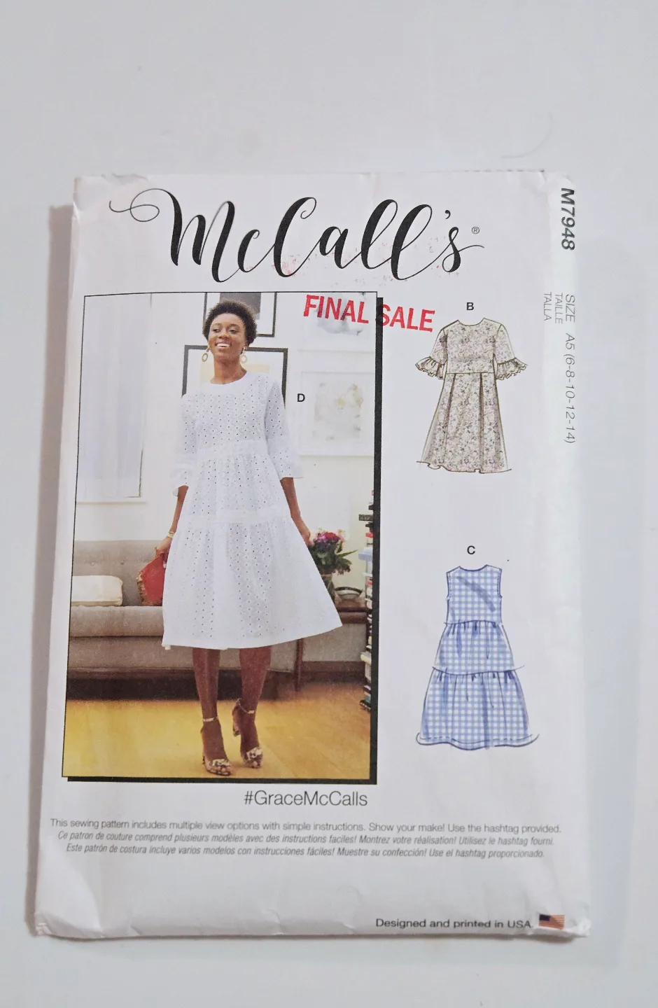 3 NEW Unopened Sewing Dress Patterns By McCalls 💞 image indicator(4)