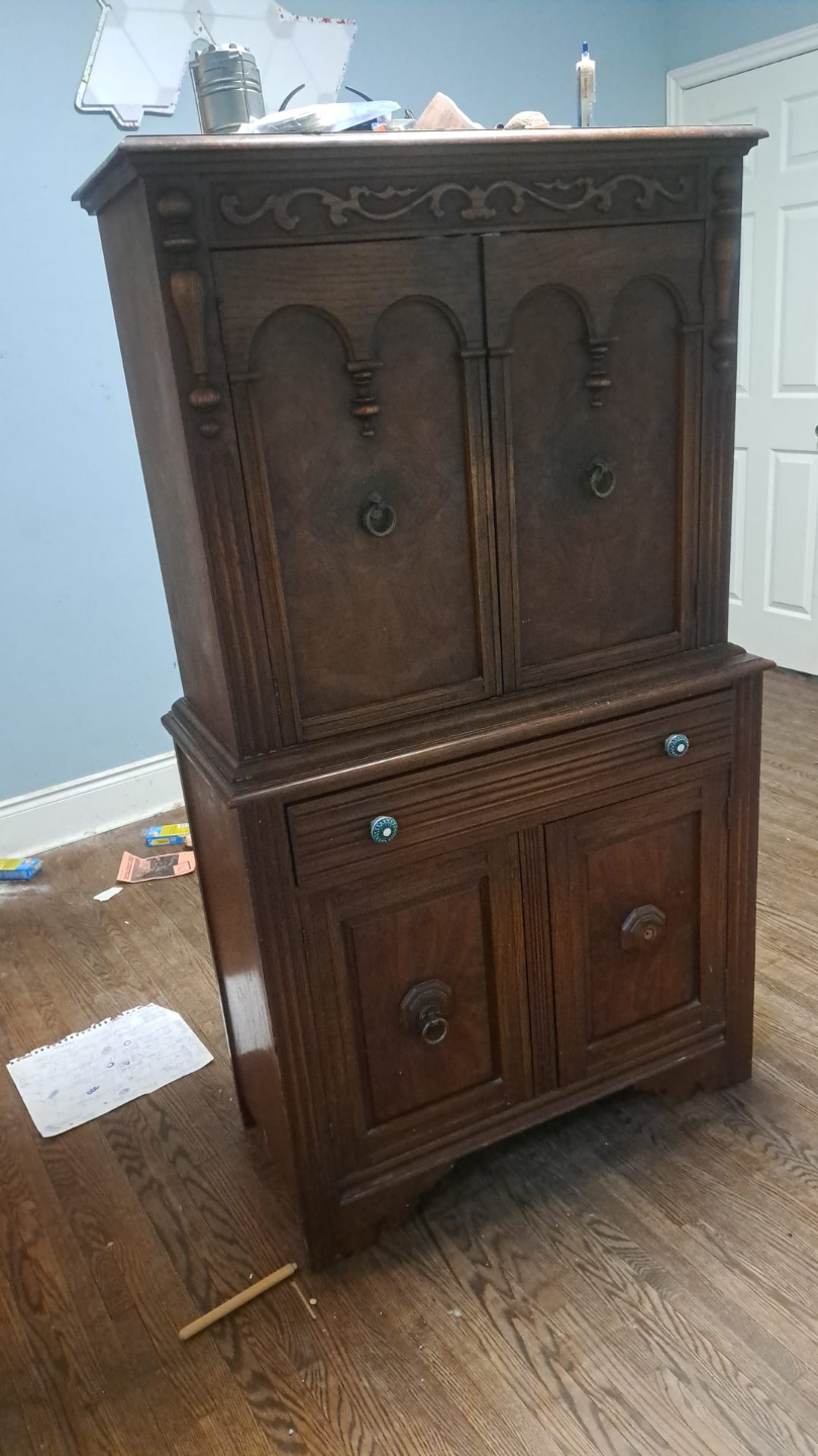 Vintage Wooden Cabinet