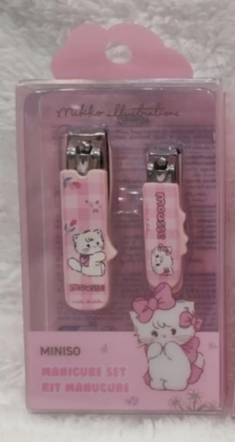 Miniso Manicure Set with Cute Cat Design thumbnail