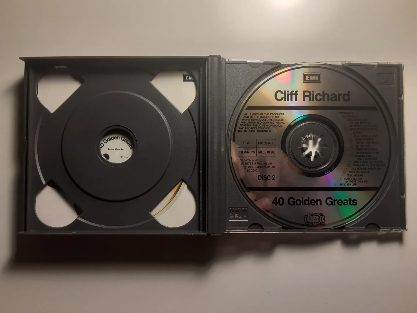 Cliff Richard - 40 Golden Greats | CD (2) image indicator(3)