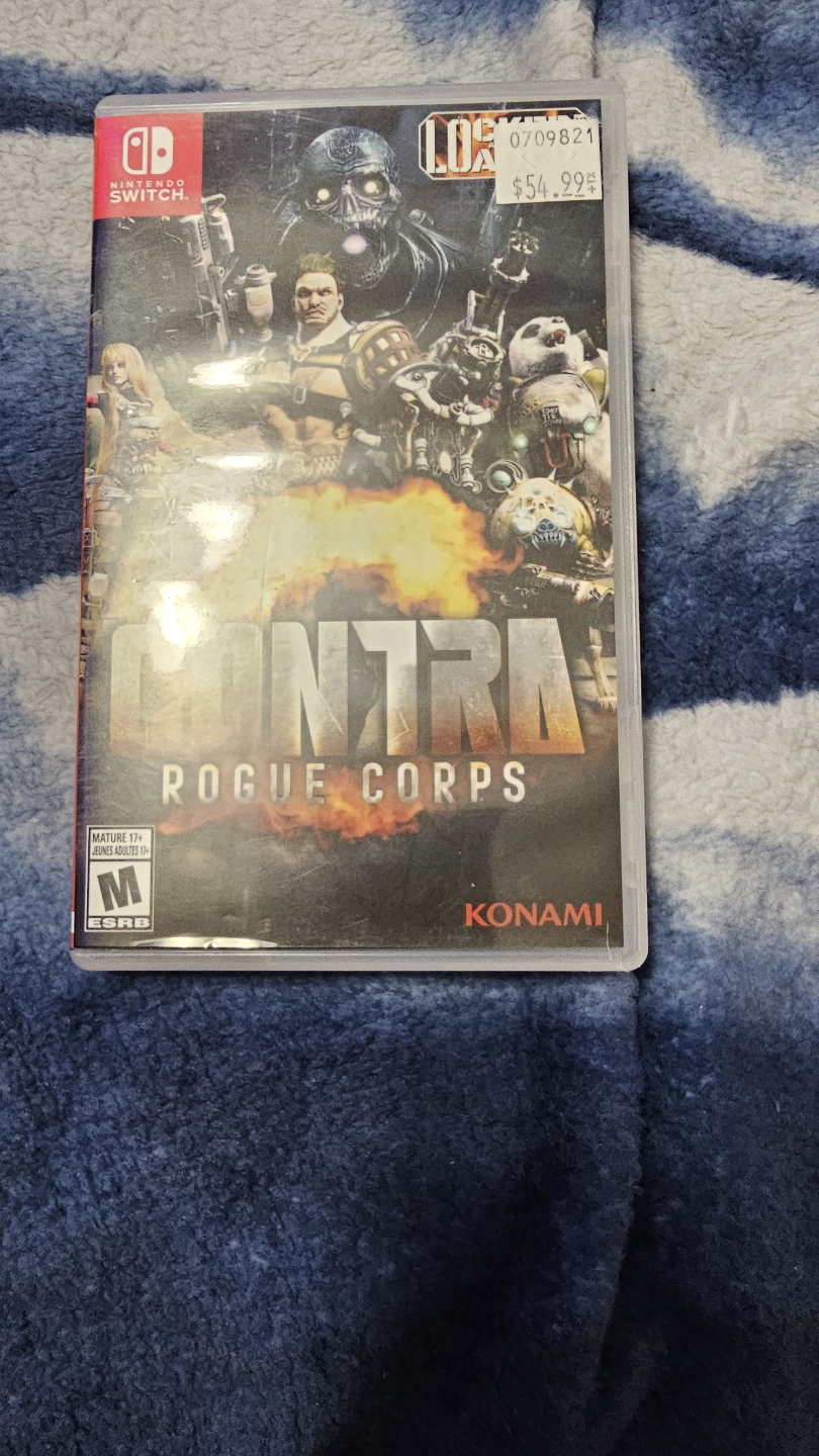 Contra Rogue Corps Nintendo Switch Game