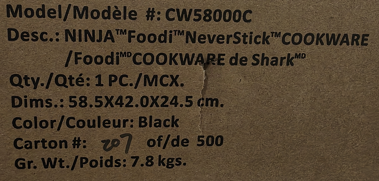 Ninja NeverStick Select 8-Piece Cookware Set - Black