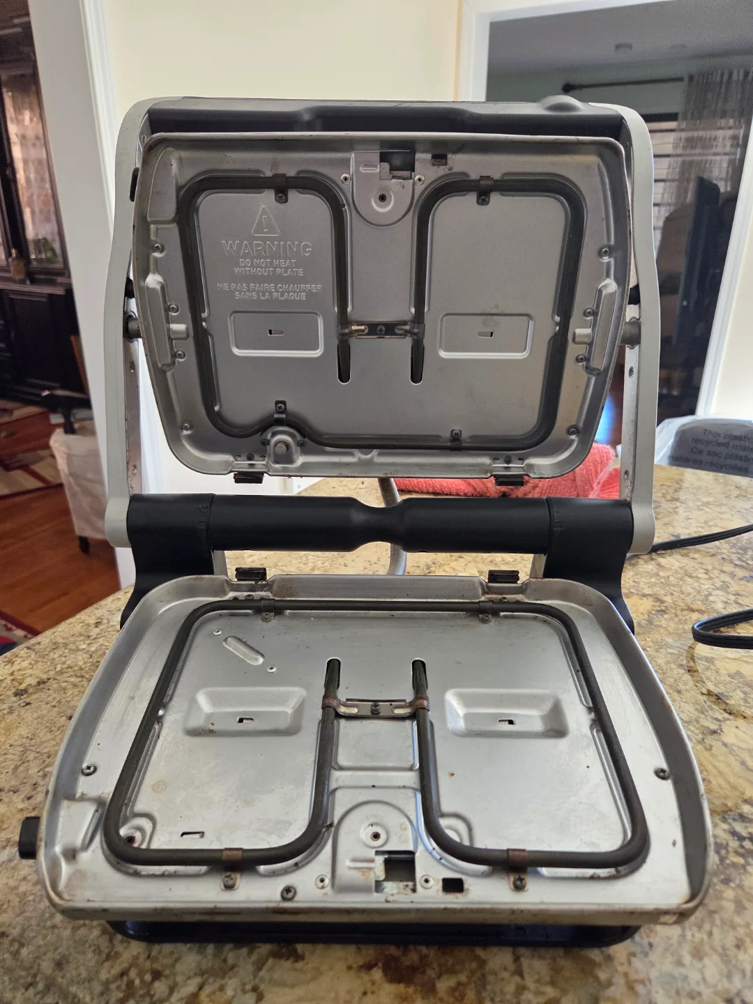 Tefal OptiGrill+ Electric Contact Grill image indicator(3)