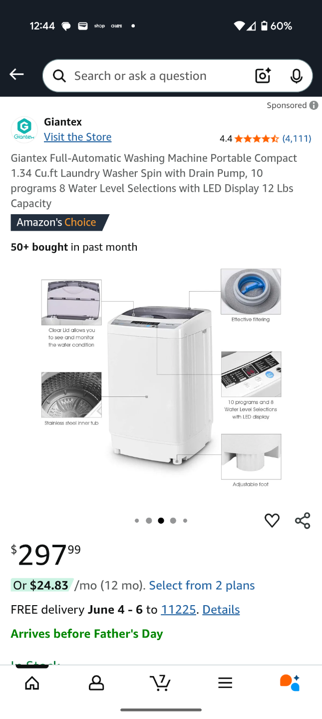 Portable Washing Machine & Spinner - photo 5