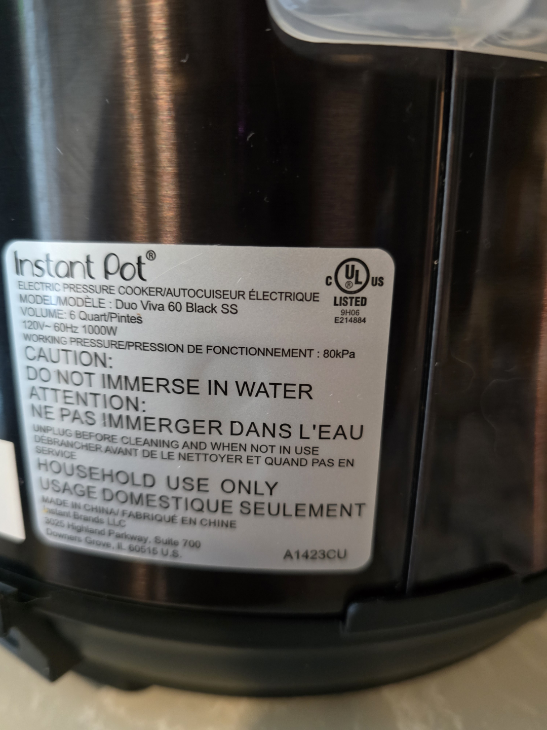 Instant Pot Duo Viva 6-Quart Electric Pressure Cooker - photo 2