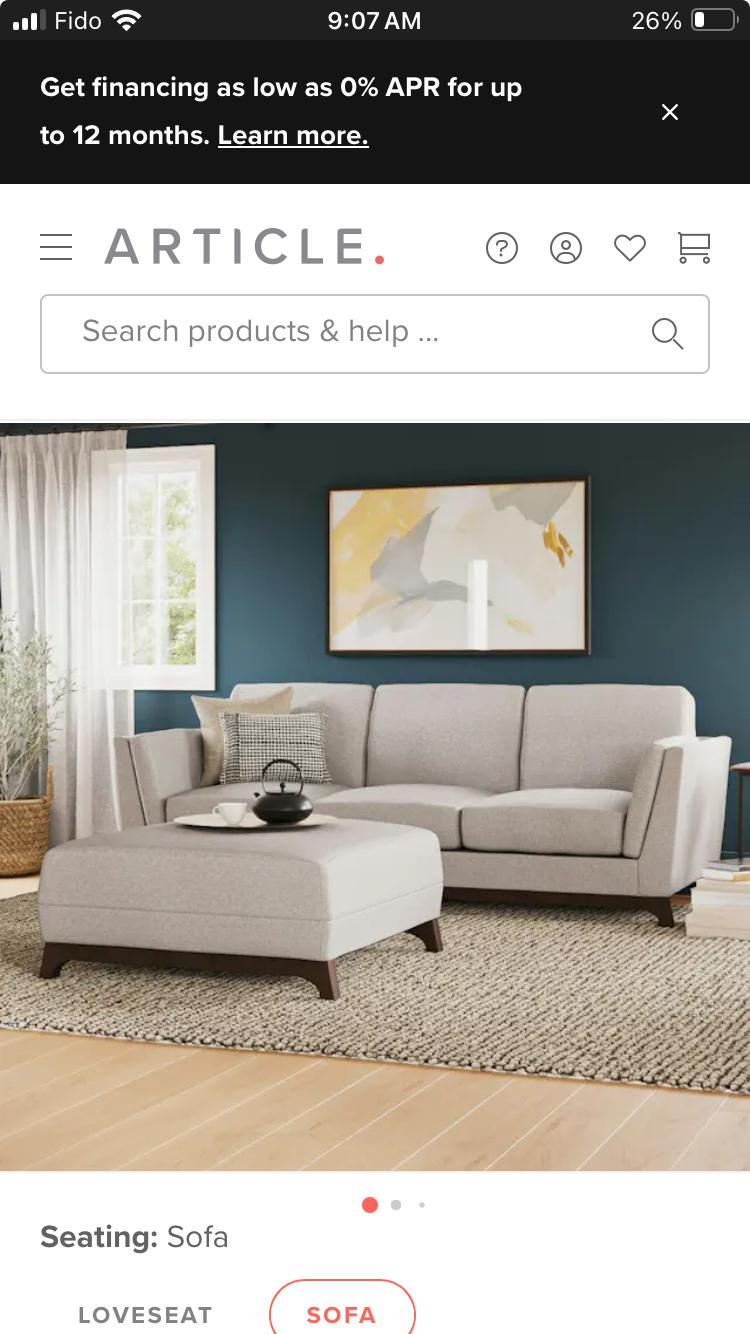 Modern and stylish Sofa + ottoman - photo 3