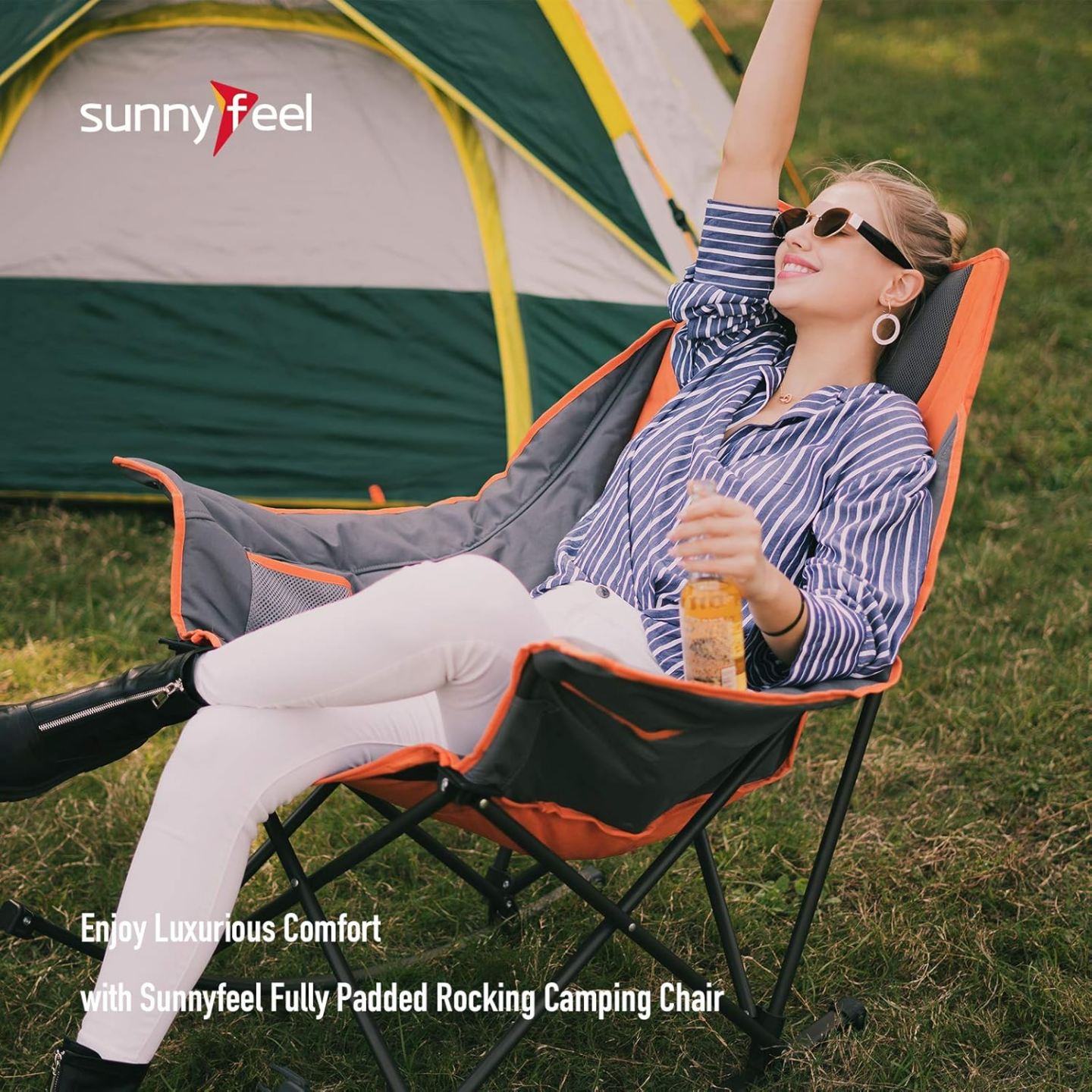 Sunnyfeel Oversized Rocking Camping Chair - photo 3