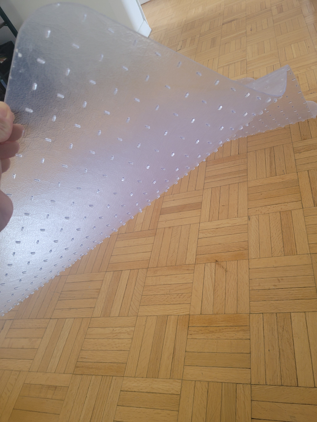 Clear Plastic Floor Mat Protector 36 x 48" - photo 2