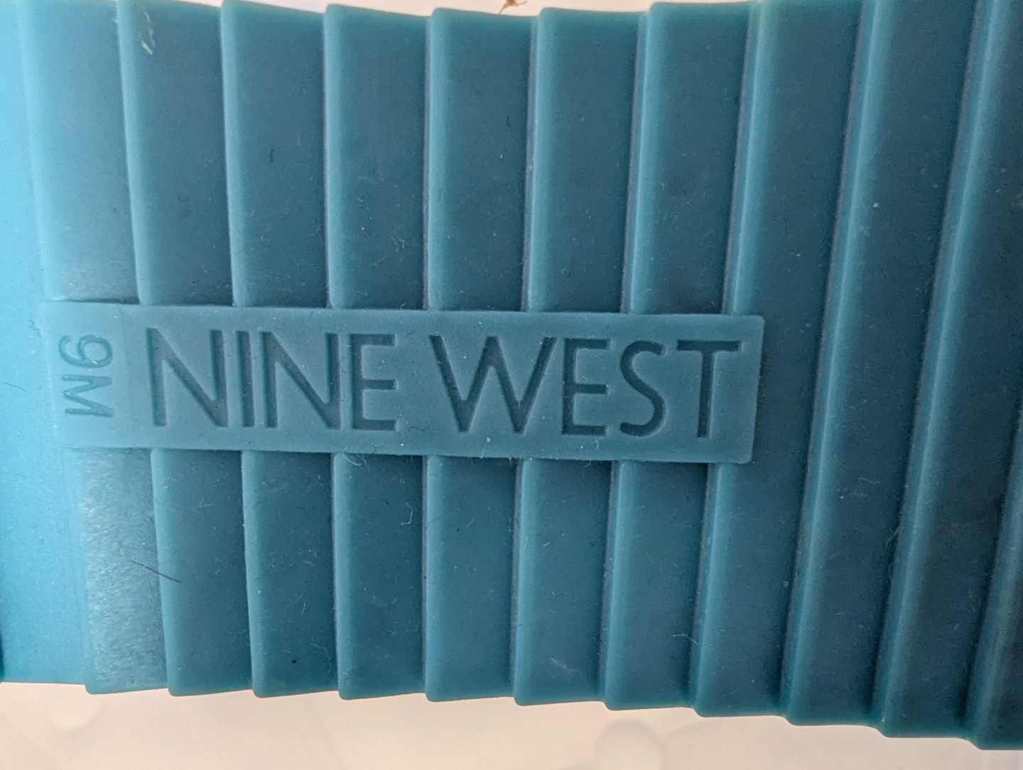 Nine West Women's Blue Wedge Sandals - Size 9M - photo 4