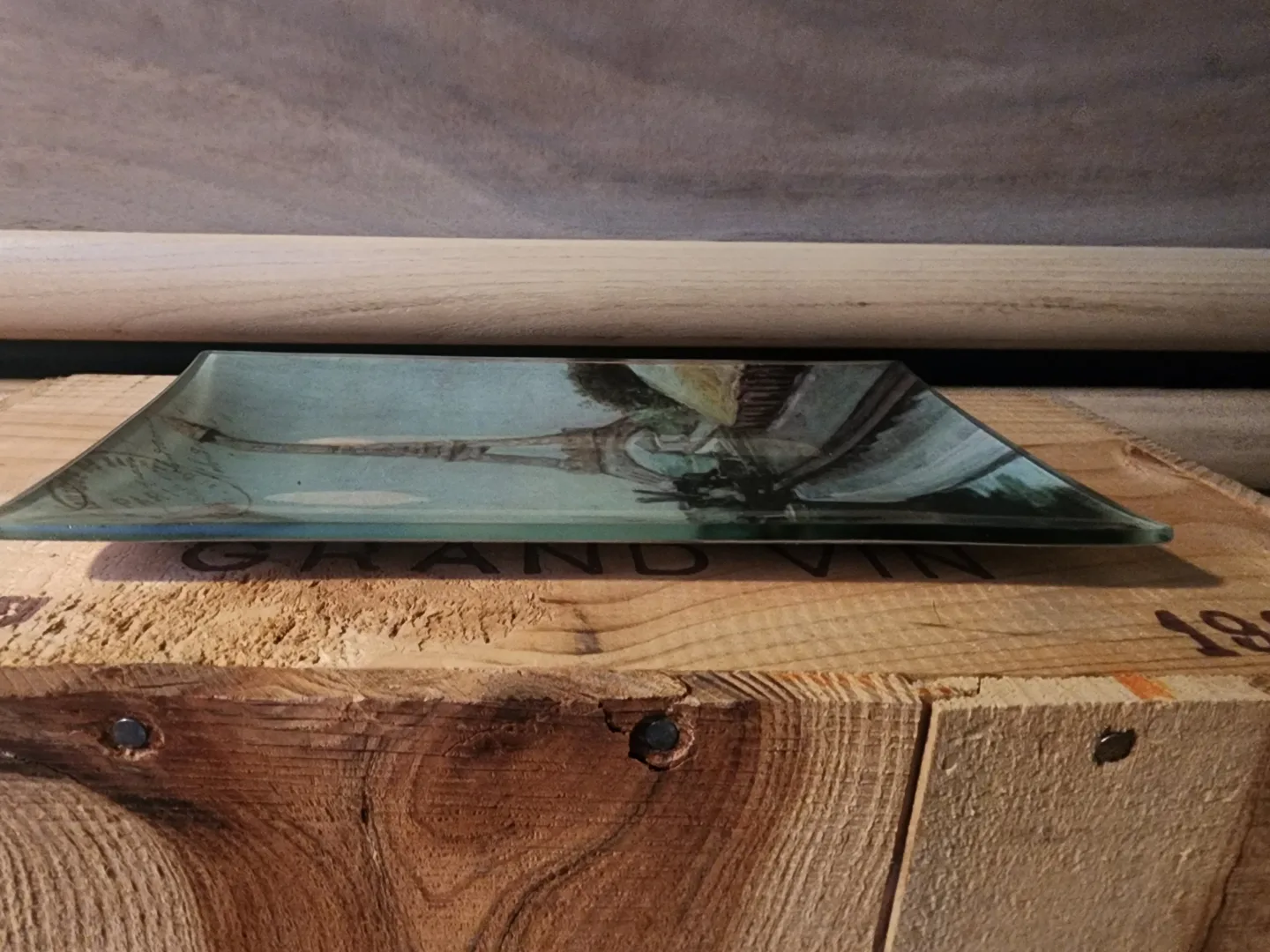 Eiffel tower glass trinket dish, #romantic 🩷 #paris 🇫🇷 image indicator(2)