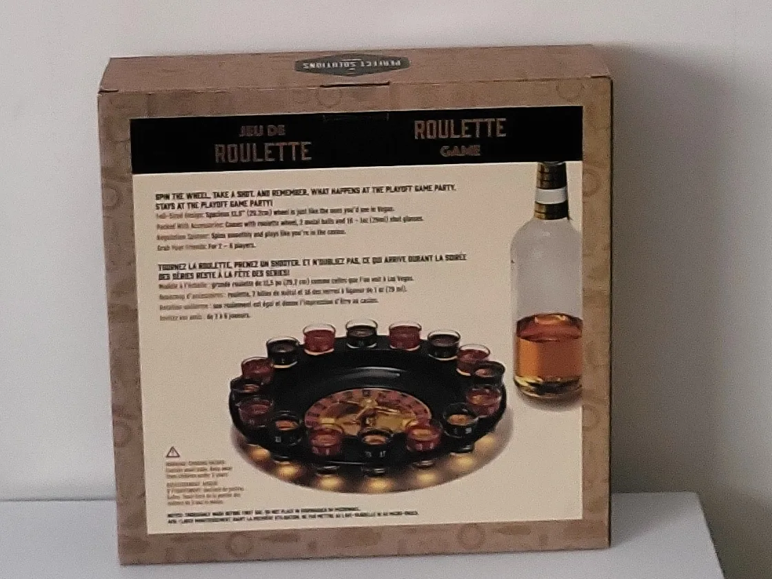 Roulette Drinking shots Game set image indicator(5)
