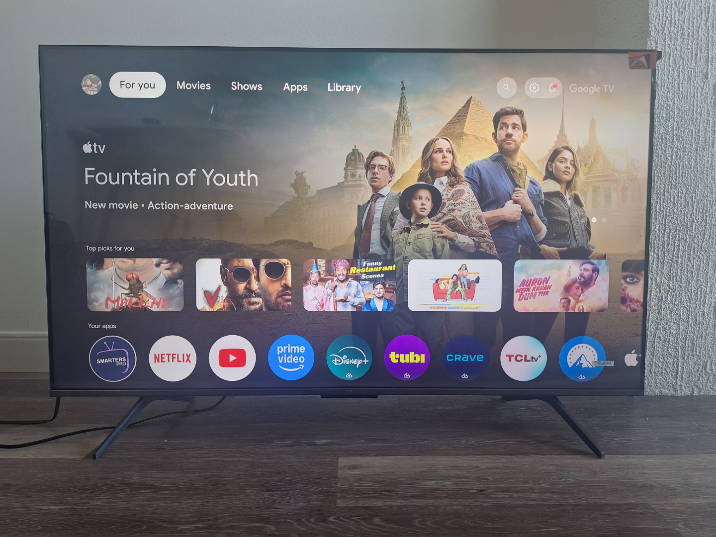 TCL 50Q651G Smart TV with Remote