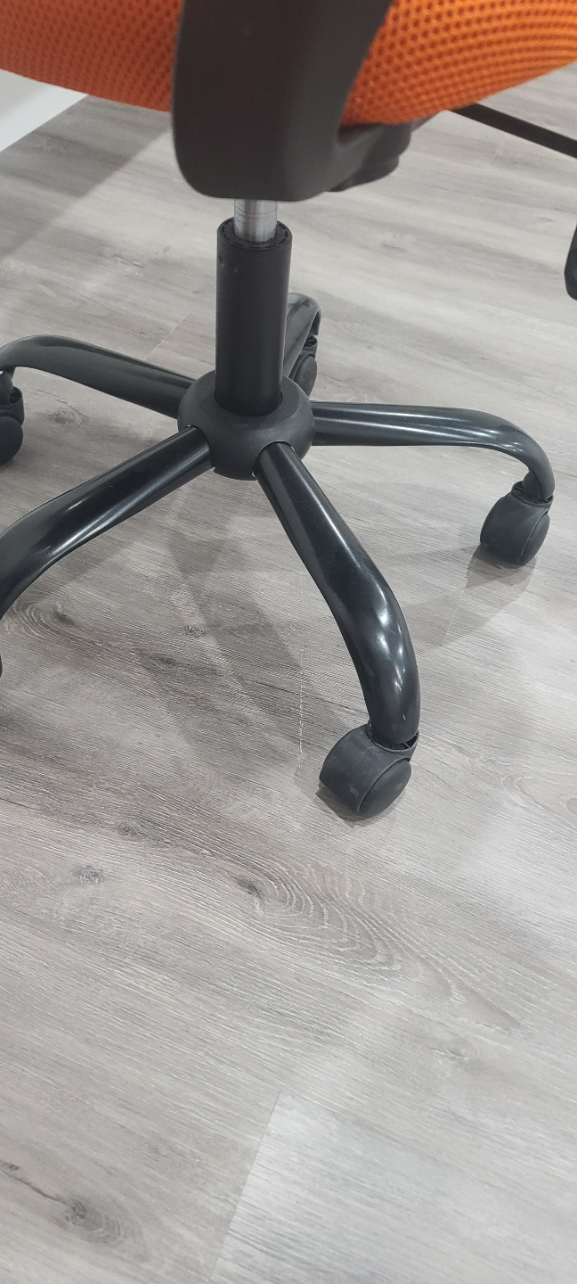 Orange Mesh Office Chair - photo 5