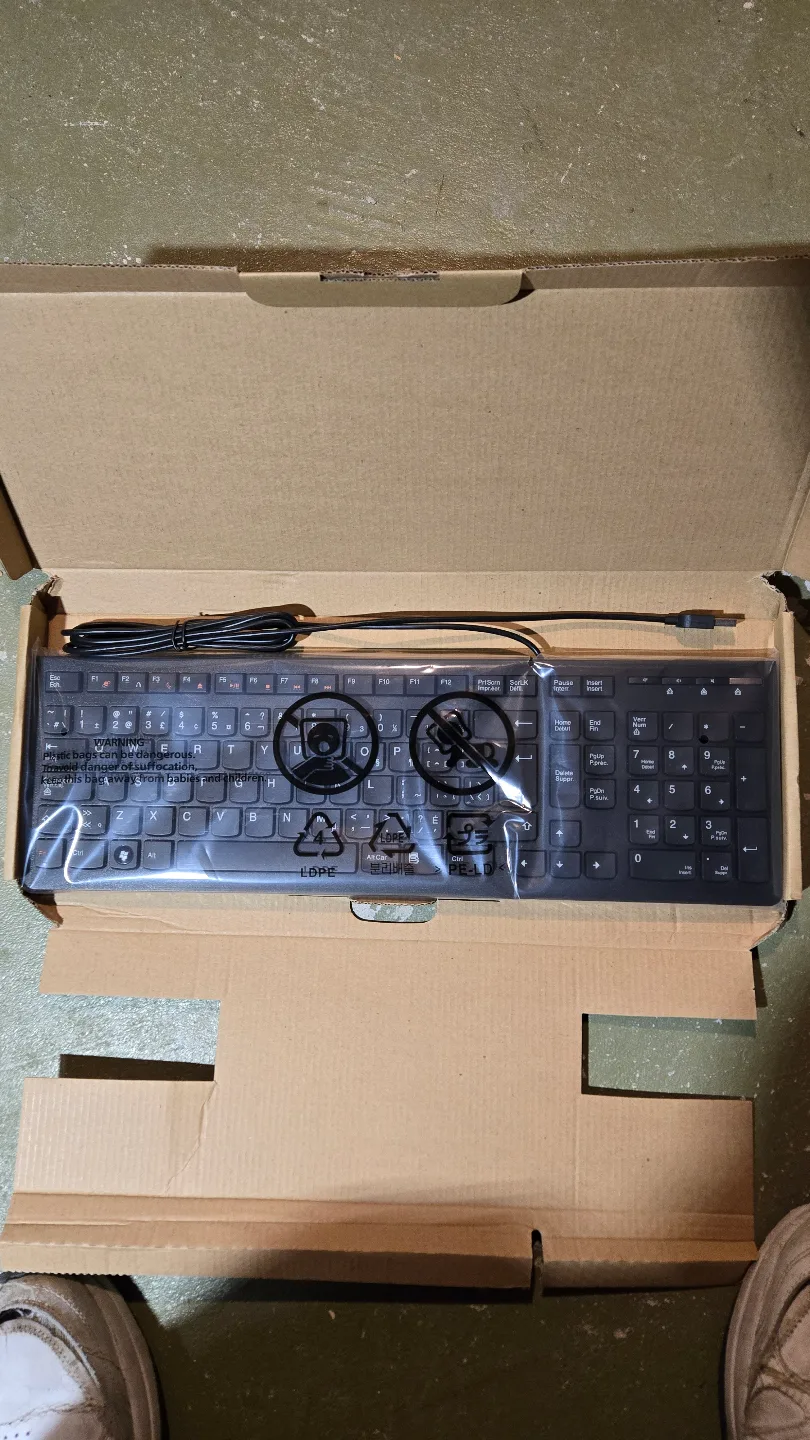 Lenovo LXH-EKB-10YA Wired Keyboard - Brand New thumbnail