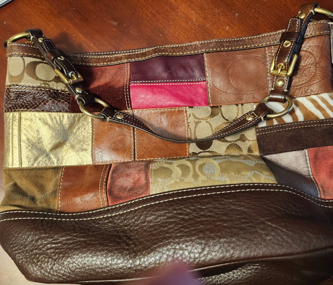Coach Patchwork Tote Bag