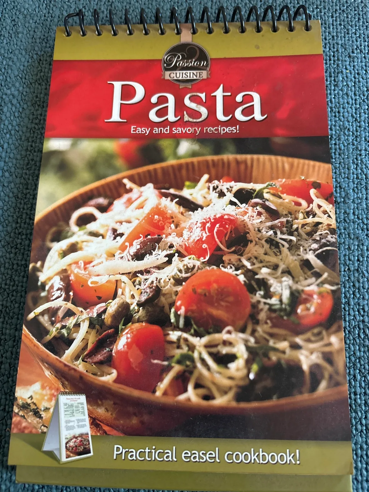Passion Cuisine Pasta Cookbook - Easel Cookbook thumbnail