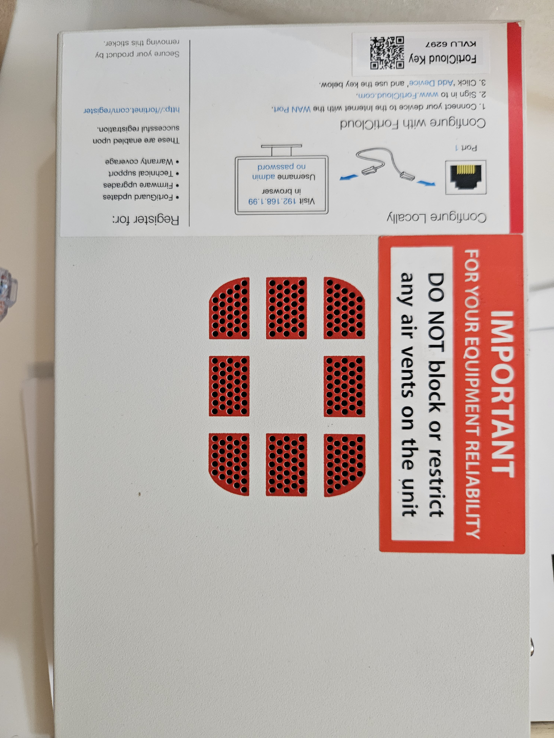 Fortinet FortiGate Firewall Router 30E model - photo 4