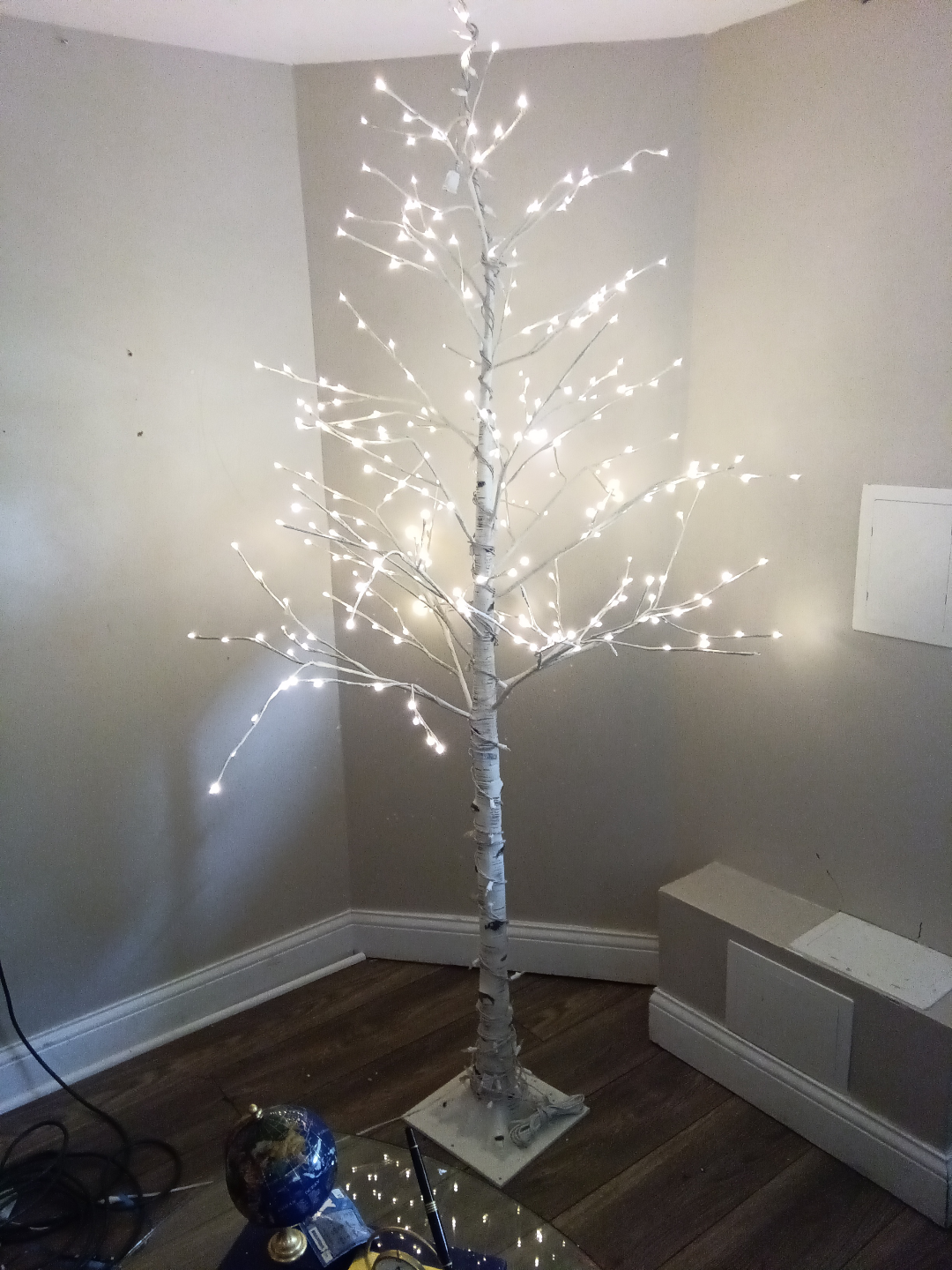 LED Birch Tree Light