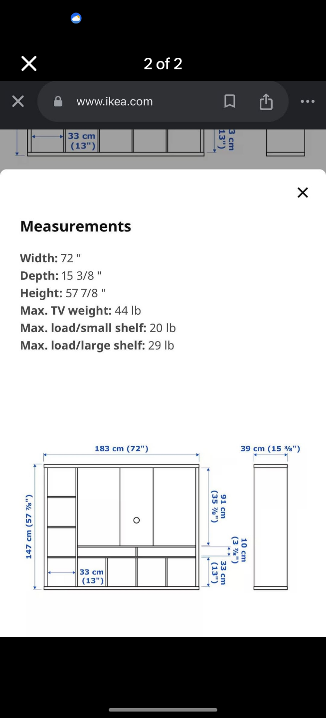 IKEA TV Unit - photo 2