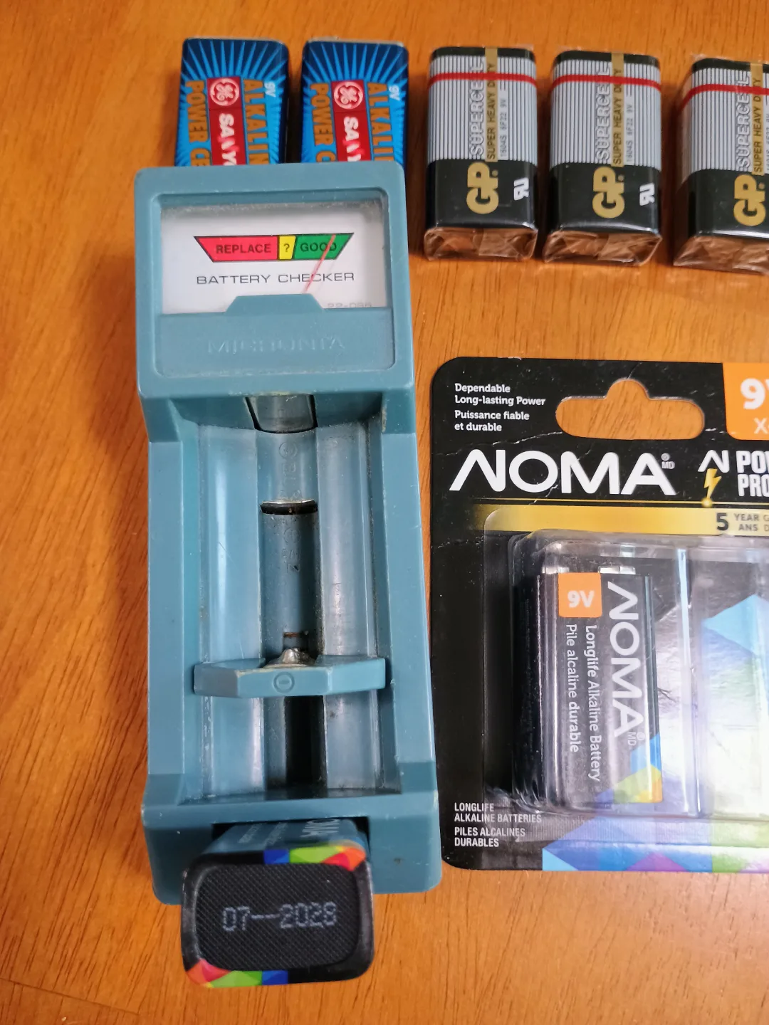 🏒👉⚡7x 9V Batteries image indicator(2)