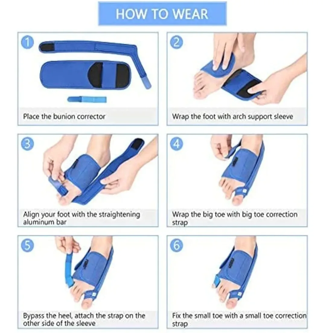 DOACT Bunion Corrector with Arch Support Sleeves image indicator(3)