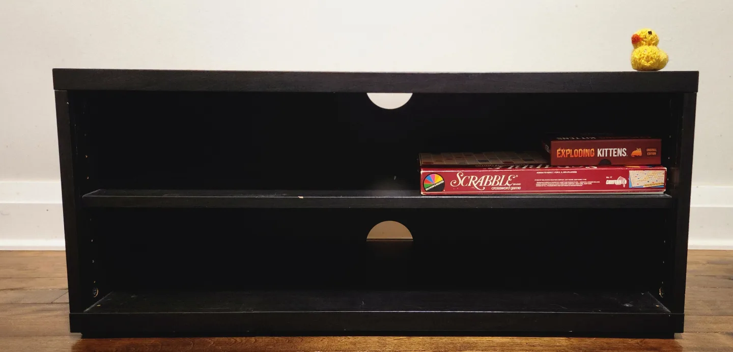 ‼️SALE‼️ Multipurpose TV Stand with Shelves // Pet Sleeping Area image indicator(2)