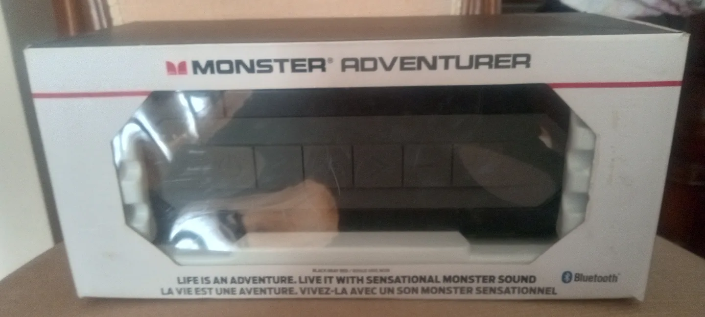 Monster Adventurer Bluetooth Speaker🧡 image indicator(5)