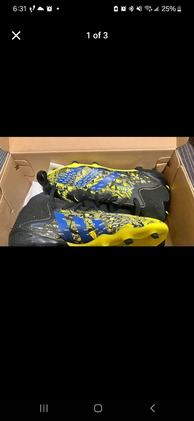 Adidas Predator Freak .3 FG J Marvel Soccer Cleats - Size 3 thumbnail