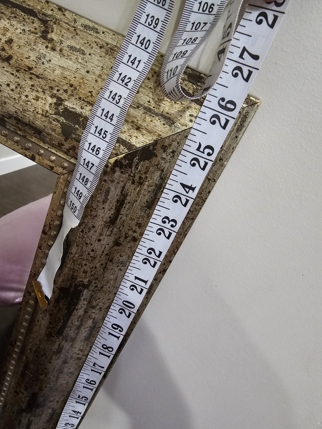 beautiful mirror size in picture - photo 5