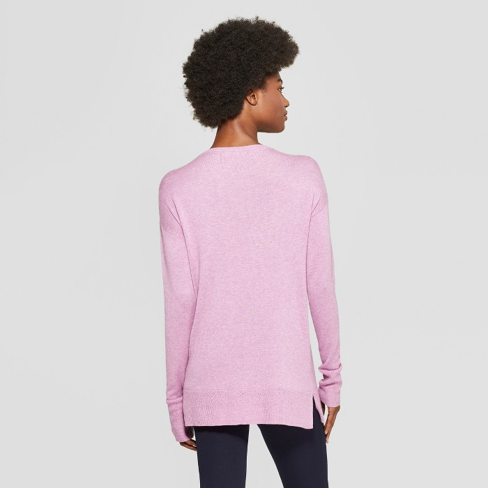 Women's A New Day Lilac Long Sleeve Sweater - photo 2
