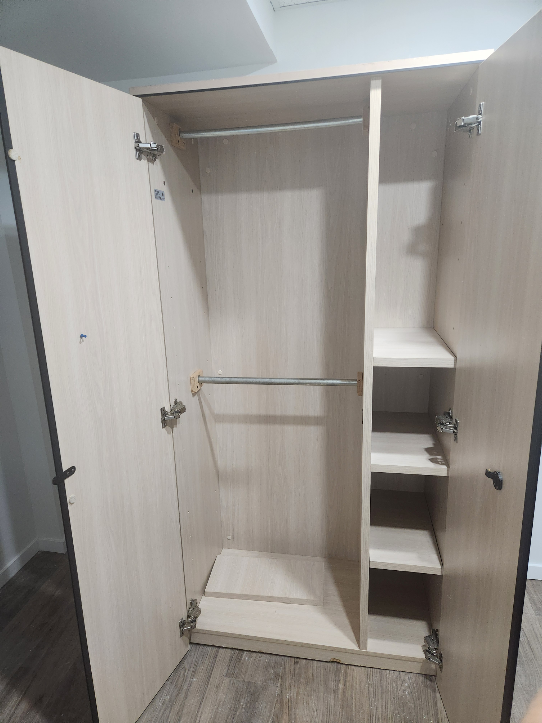 Double Door Wardrobe Closet - photo 3