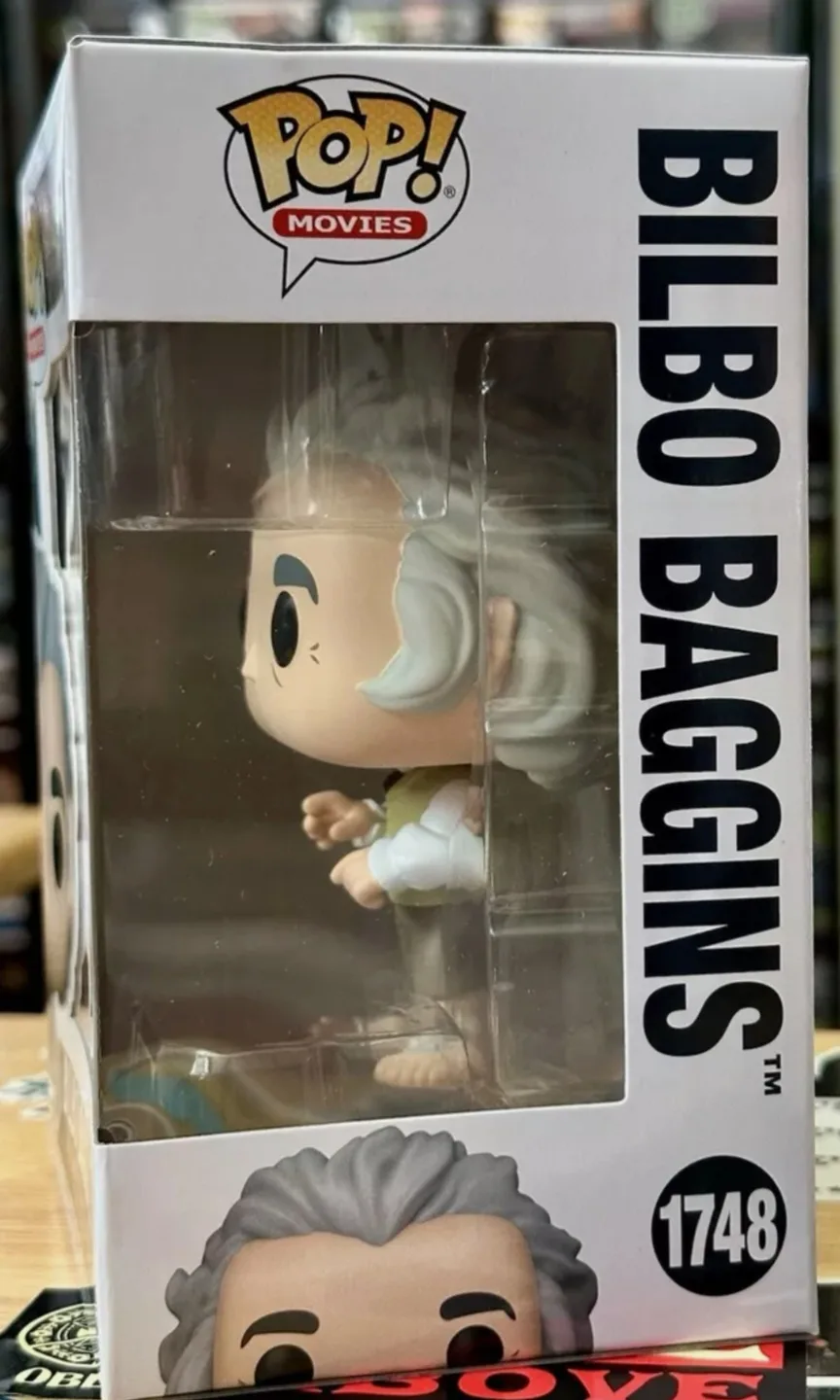Funko Pop! Movies Bilbo Baggins #1748 LOTR Exclusive Vinyl NEW image indicator(3)