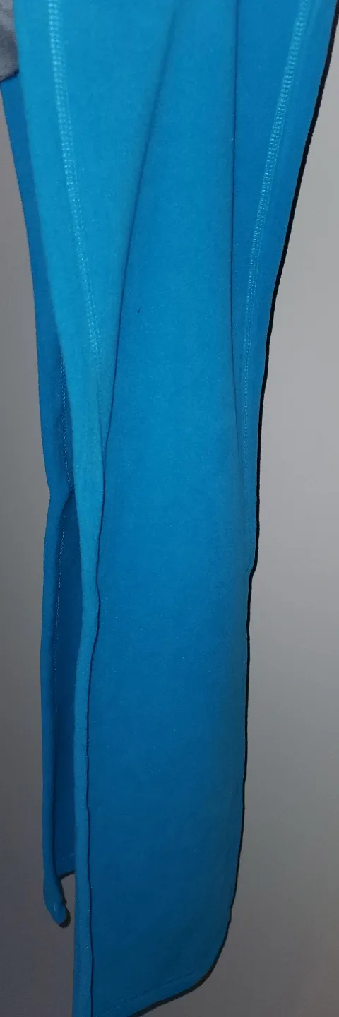 Bright Blue Fleece Neck Warmer Winter Scarf image indicator(4)