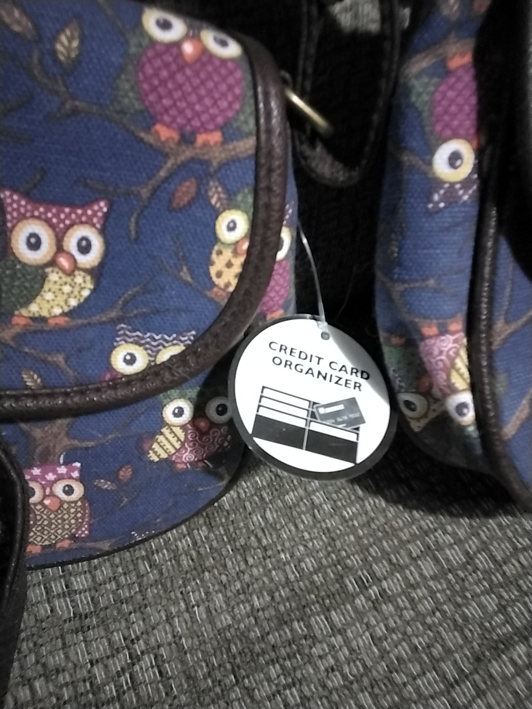 Two Owl Print Crossbody Bags - photo 3